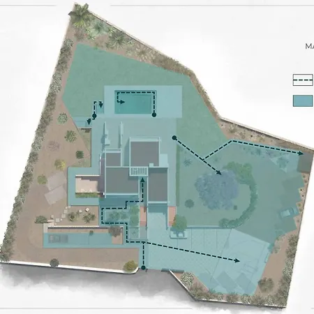 Villa Maison A Rhodes With 66m2 Heated Pool On A 4800m2 Plot